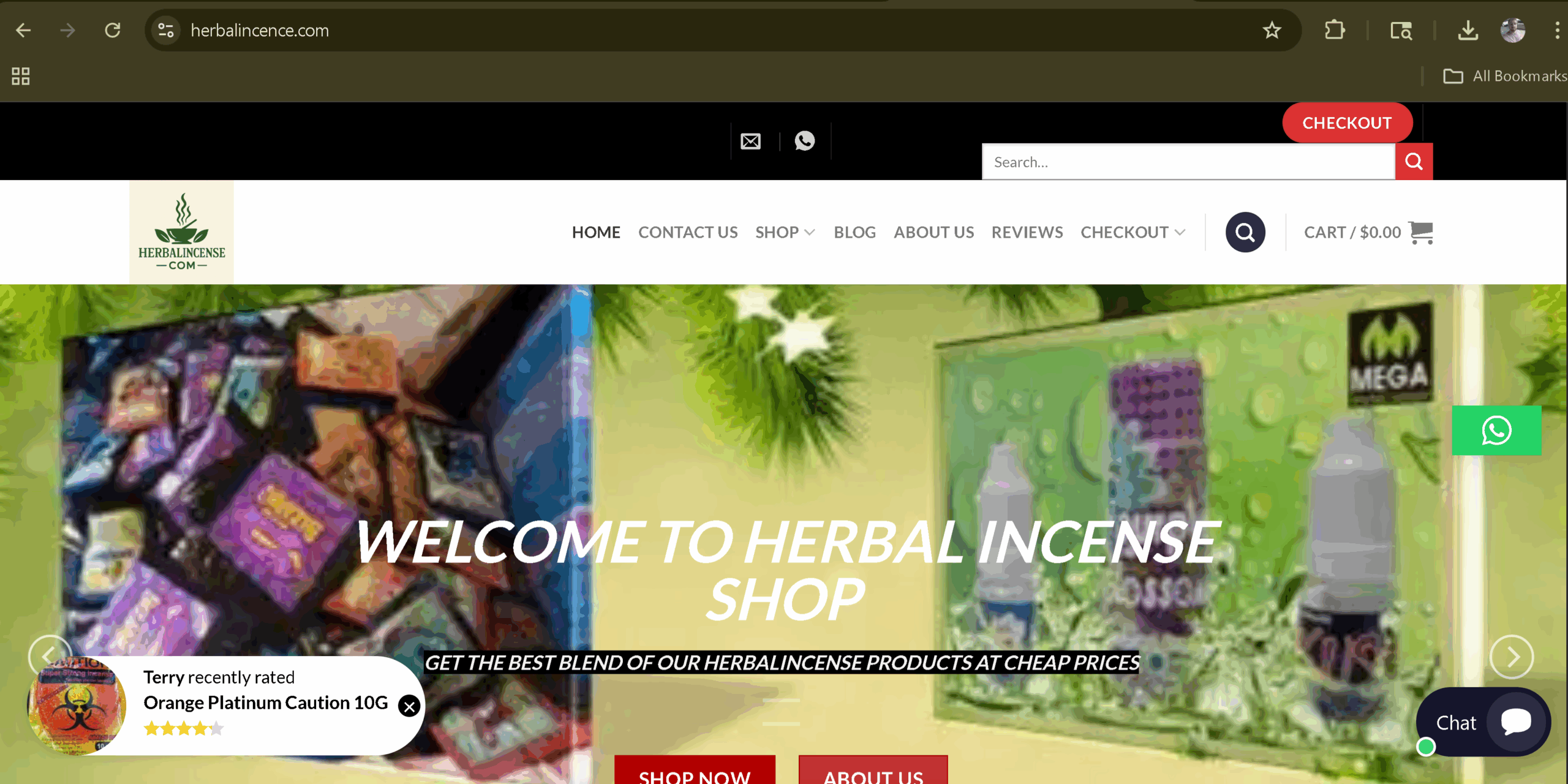 Another dark web scam – herbalincense.com