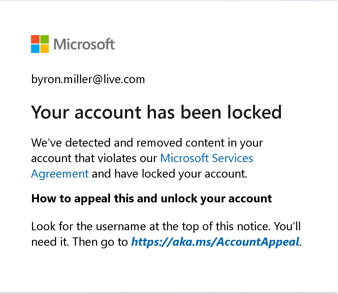 Well, after 35 years Microsoft finally got me… for “Digital Safety”.