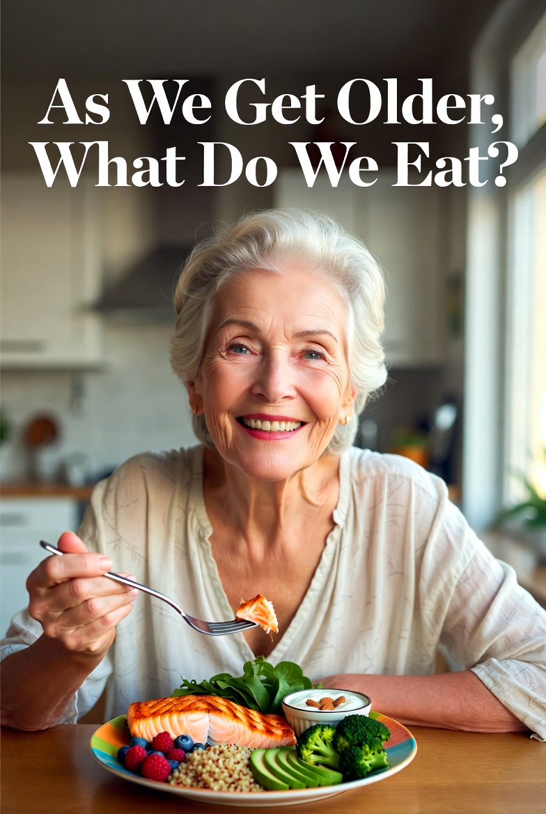As we get older, what do we eat?
